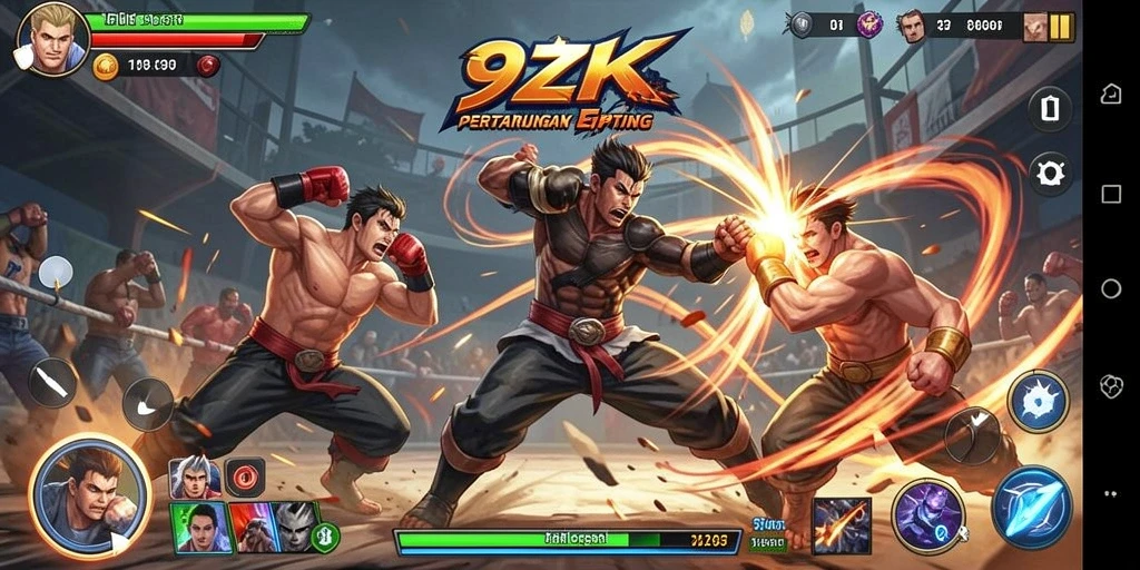 Gameplay seru dengan karakter beragam di 9ZK.