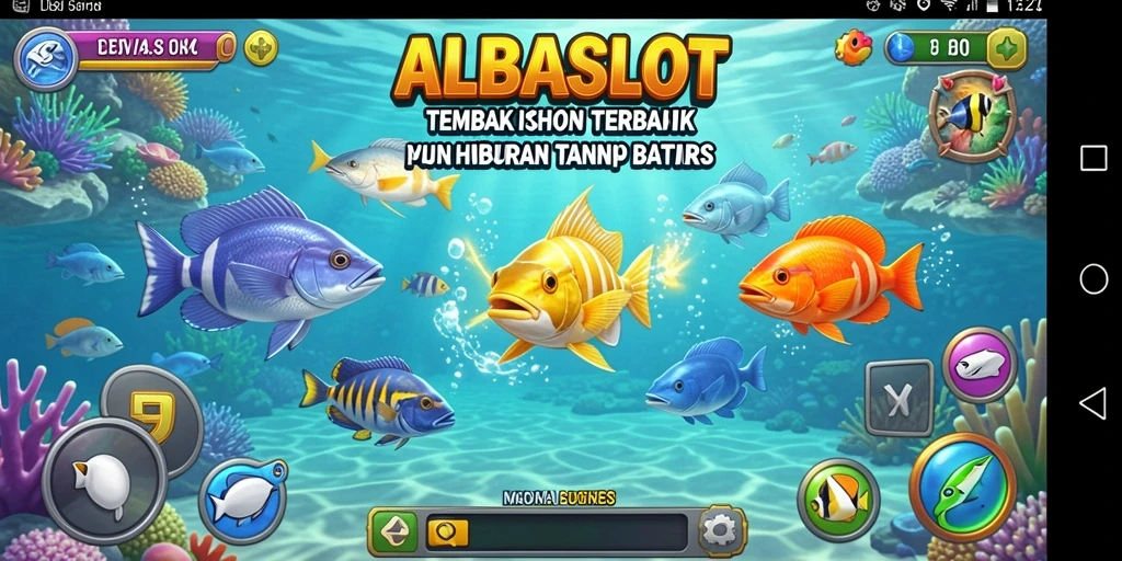 Tangkapan ikan yang memukau dalam gameplay ALBASLOT.