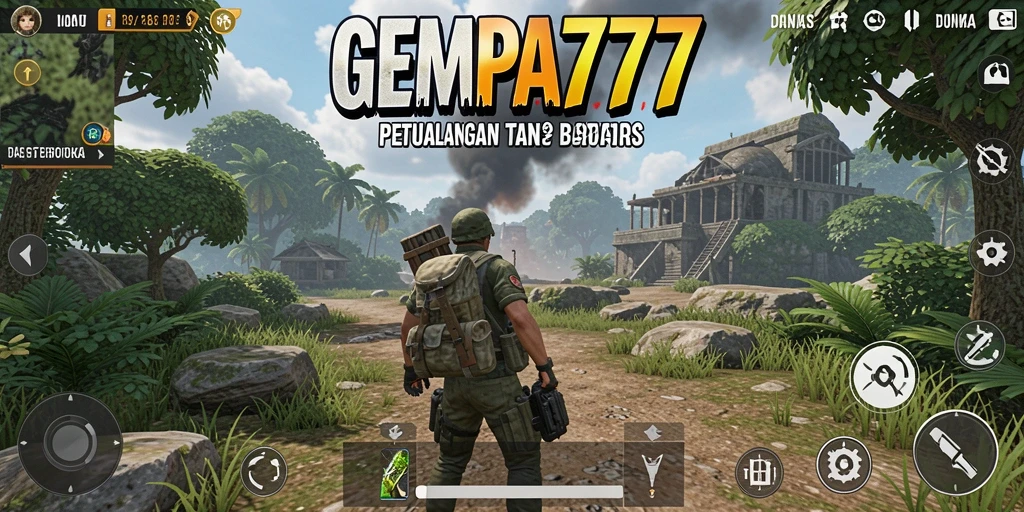 Tampilan gameplay mendalam dalam dunia Open World GEMPA777.