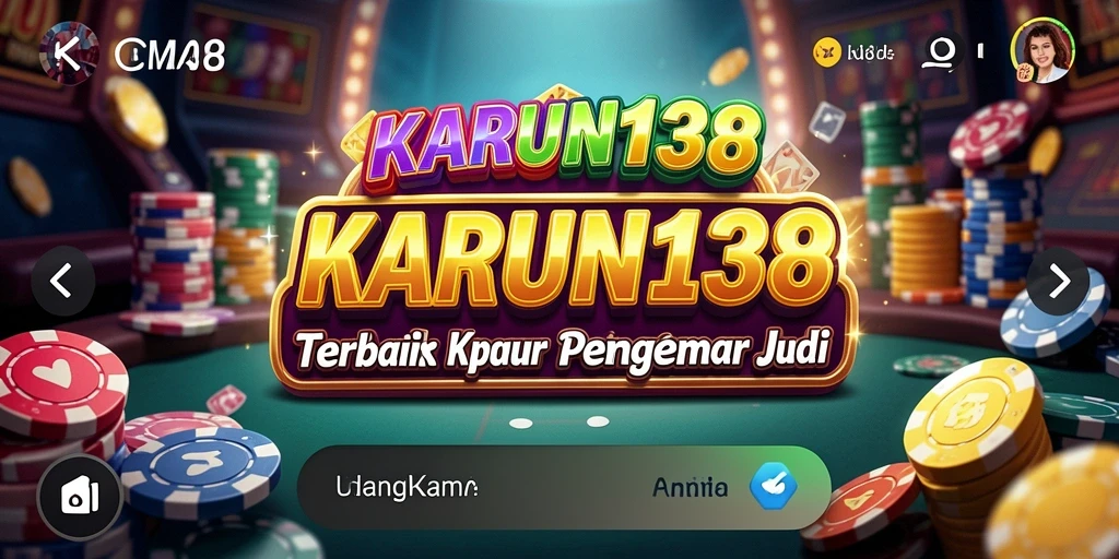 Screenshot gameplay KARUN138 menampilkan momen seru permainan kasino.