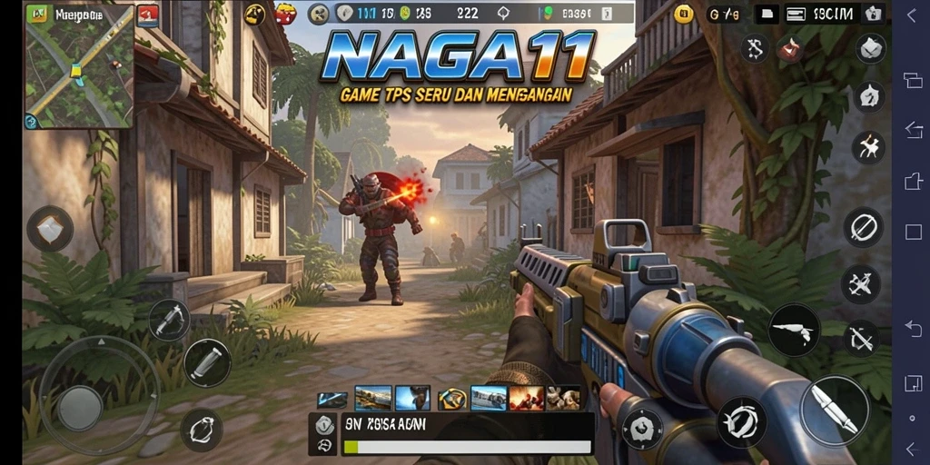 Gameplay menegangkan NAGA11 dalam aksi TPS yang seru.