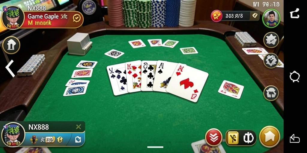 Gameplay Gaple yang seru dan interaktif di NX888.