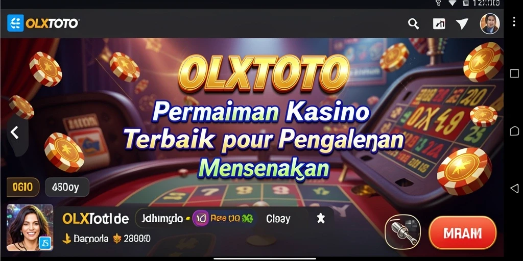 Tampilan gameplay seru di OLXTOTO dengan grafis memukau.