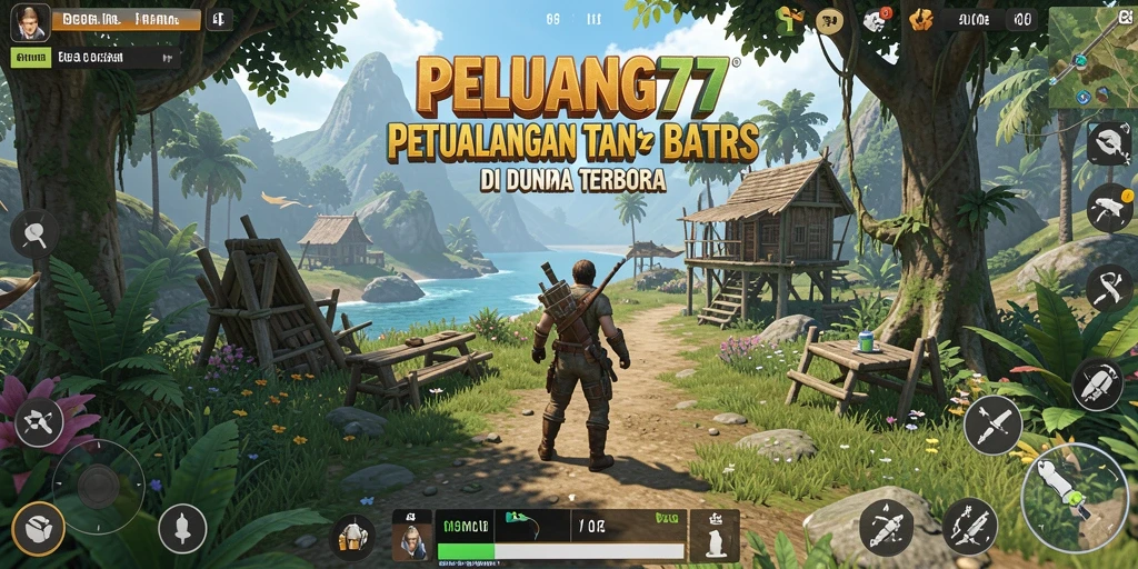 Gameplay PELUANG77 yang menakjubkan dan penuh petualangan di dunia terbuka.