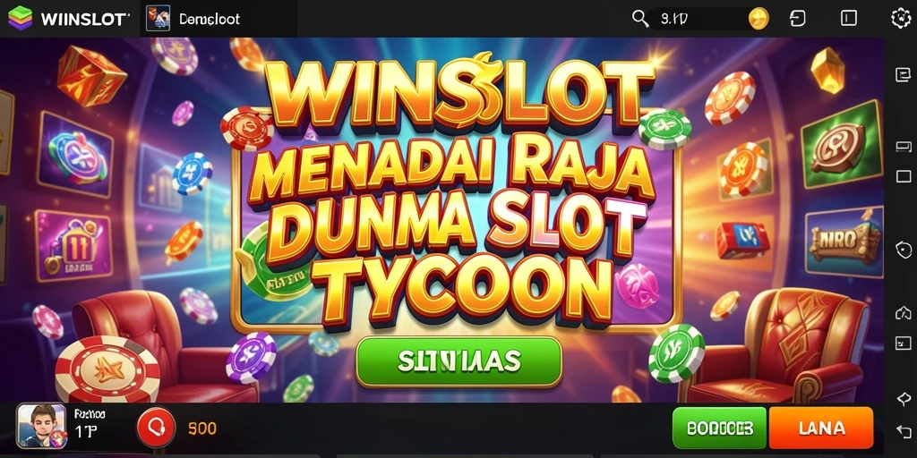 Screenshot gameplay <strong>WINSLOT</strong> menampilkan suasana kasino yang hidup.